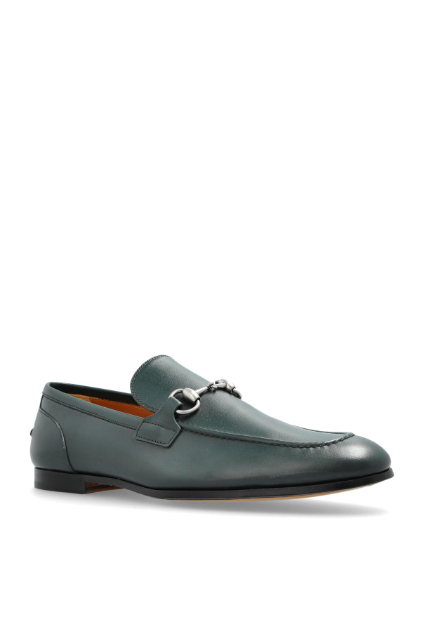 Gucci - Men - Leather shoes - Green thumbnail 4