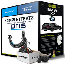 Für BMW X7 Typ G07 Anhängerkupplung abnehmbar +eSatz 13pol uni 02.2019-07.2022