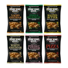 Pork King Good Rinds Variety 6 Pack 1.75 Ounce (Pack of 6) 