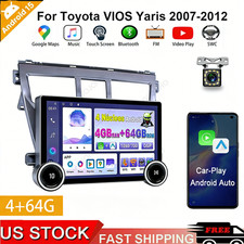 For Toyota Vios 2007-12 Yaris Carplay Car 64g Radio Stereo Navi Android15.0 Gps For Toyota Vios 2007-12 Yaris Carplay Car 64g Radio Stereo Navi Android15.0 Gps