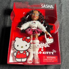 Bratz x Hello Kitty and Friends Sasha Fashion Doll Set NEW