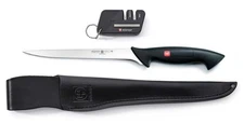 Wusthof Pro Elite 8” Flexible Fillet Knife Kit –with Leather Sheath - New Sealed