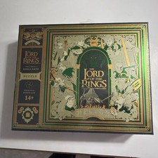 Lord of the Rings Jigsaw Puzzle 1,000 Pieces Gold Foil 25.6x25.6" Gandalf Frodo