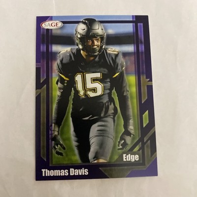 2026 Sage Low Series Mega Purple Parallel #20 Thomas Davis Special Offer