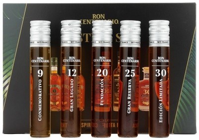 Ron Centenario Miniaturen Tasting Set 40.0% 5x50ml