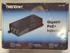 Nuevo inyector TRENDnet TPE-115GI Gigabit POE+ - sellado de fábrica