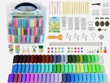 NIB Artme Polymer Oven Bake Modeling Clay Starter Kit for Kids 116 Colors