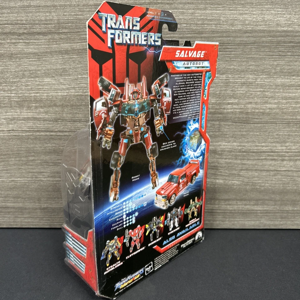 NUEVO Transformers Película 2007 Salvage Clase Deluxe Autobot Allspark Power Sellado Foto 4 de 4