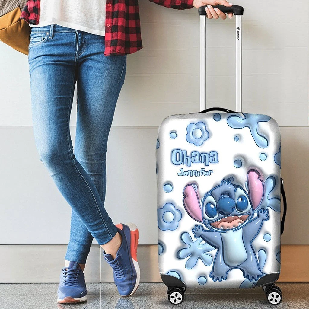 Personalized Disney Lilo & Stitch Luggage Cover