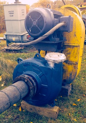 Krebs Vertical Millmax Slurry Pump Model MM200 B42U with 100 HP Motor, 8X6X20