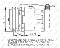 Kompressor Passend FüR Agco/Case Ih/Komatsu/Jcb - Nrf 32873
