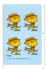 Single Playing Card "Peanuts, Snoopy" Hallmark 1607 R