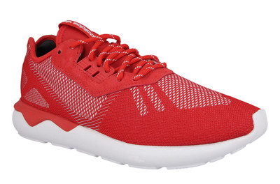 adidas Originals Tubular Runner Weave Herren Sneaker Rot Schuhe Sneaker - B25597