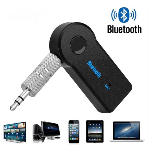 Wireless Bluetooth 5.0 Adapter 3.5mm For Car Music Audio Aux Headphone Receiver - Photo 4/6