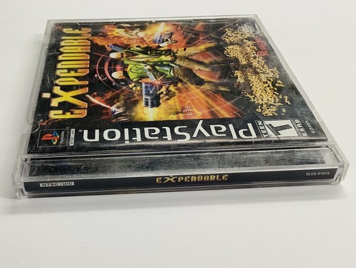Expendable (Sony PlayStation 1) PS1, With Manual FREE SHIPPING (G) - Picture 5 of 5