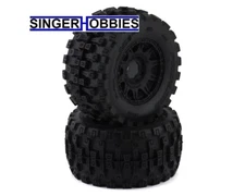 Pro Line 10166-10 Badlands MX38 HP Belted 3.8" PreMounted Truck Tires M2 17MM HH