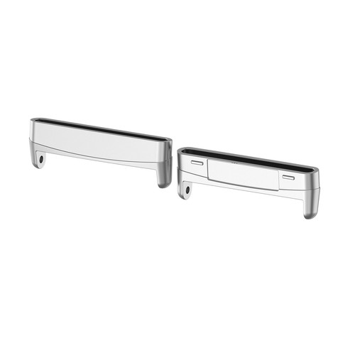 2 pièces connecteur adaptateur bracelet de montre en métal pour Fitbit Versa 4 3 Sense/Sense 2 - Photo 10 sur 12