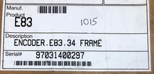 Parker Encoder E83 34 Frame