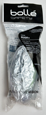 Bolle Safety Rush+ 40256 Safety Glasses Clear PLATINUM Anti-Fog Anti-Scratch