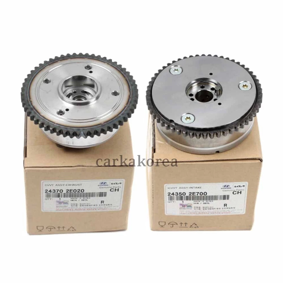 🚀Genuine Intake Exhaust CVVT Gears 2EA For Kia Forte Forte5 Seltos Soul 2.0L - Imagem 2 de 4