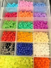 ASST 35 CT PACK  8 MM BEADS GREAT FOR SALMON,...