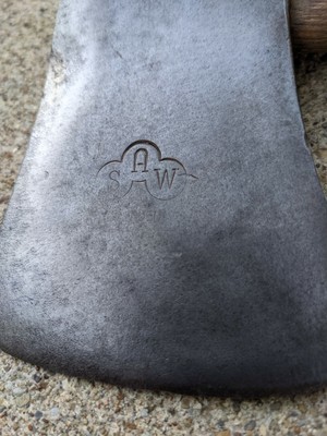 Hache De Camp Vintage Bad-Axe – Suédoise Personnalisée – 2,11 Lbs – 13 Pouces