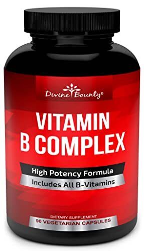 Super B Complex Vitamins - All B Vitamins Including B12, B1