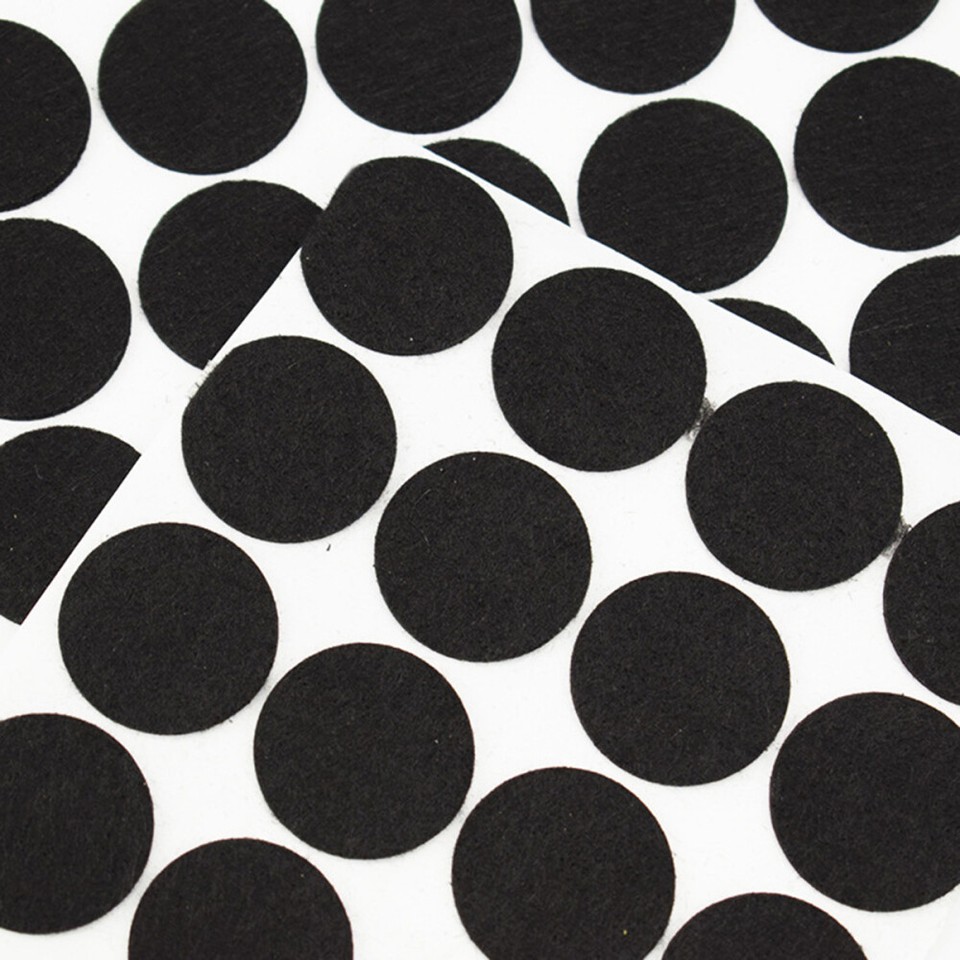 200 Pcs Floor Protector Pads for Furniture Felt Hardwood Floors Round