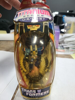 Year 2006 Hasbro Transformers Titanium Die Cast 3'' Figure THUNDERCRACKER