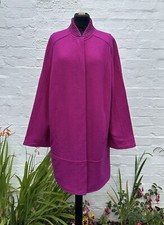 Never Worn Marc Cain Lightweight Wool Unlined Coat Long Jacket Size 5/m-l