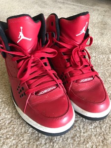all red jordans