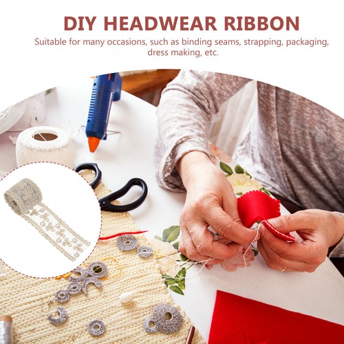 4 Count Bow Hair Accessories Material Child Ribbon Ribbons for Crafts - Picture 12 of 12