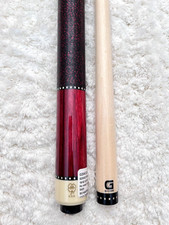 Custom McDermott G204 C2 Pool Cue w/ 12.5mm G-Core Shaft, FREE HARD CASE BLKRED
