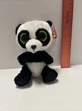 TY Beanie Boos - BAMBOO the Panda (Glitter Eyes) (6 inch) - MWMTs Boo Toy