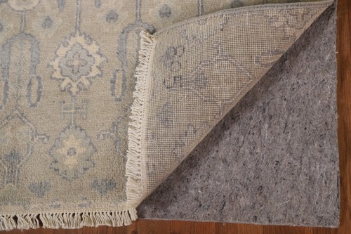 Art & Craft Transitional Rug 4x6 Hand-knotted Wool Oriental Carpet - Picture 10 of 12