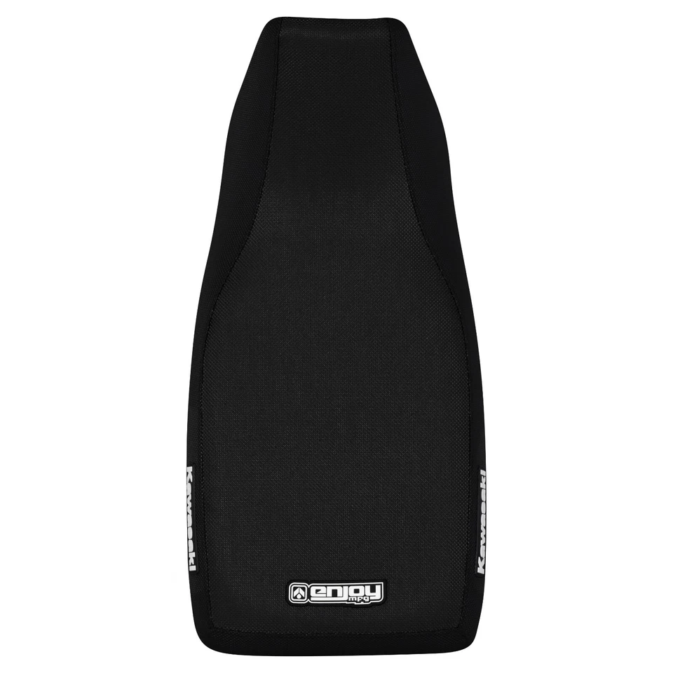 Cubierta de asiento Kawasaki KLR 650 1987-2007 de Enjoy MFG pinza totalmente negra #220 Foto 3 de 3