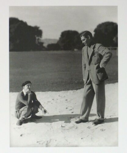  Clark Gable and Cliff Edwards Pebble Beach Golf Photo Print Heritage Collection - Afbeelding 1 van 2
