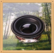 2pcs 1.5"inch 40mm 4 ohm 5W round speaker Loudspeaker 16 core double magnetic
