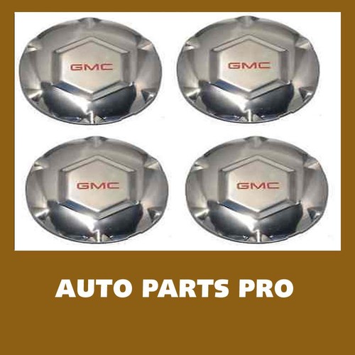 4pcs. 2002 03 04 05 06 07 GMC ENVOY 17" 6 SPOKE POLISHED WHEEL CENTER