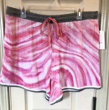 Secret Tresures NWT Womens LG 12-14 Pink Tie Dye Sleep Shorts