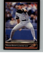 1992 Leaf Todd Stottlemyre 167 Black Gold Toronto Blue Jays