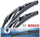SET OF 2 BOSCH DIRECT CONNECT WIPER BLADES size 26 / 16 Front Left and Right.