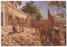 Post Card The Memorial Service for General Gordon at Khartoum