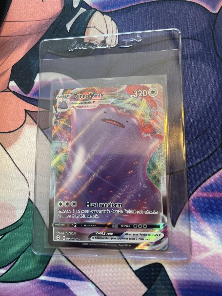 Pokmon TCG Ditto VMAX Shining Fates 051/072 Holo Ultra Rare | eBay Pokmon TCG Ditto VMAX Shining Fates 051/072 Holo Ultra Rare | eBay