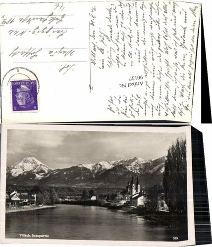 90137,Villach Draupartie 1938 - 第 1/1 張圖片