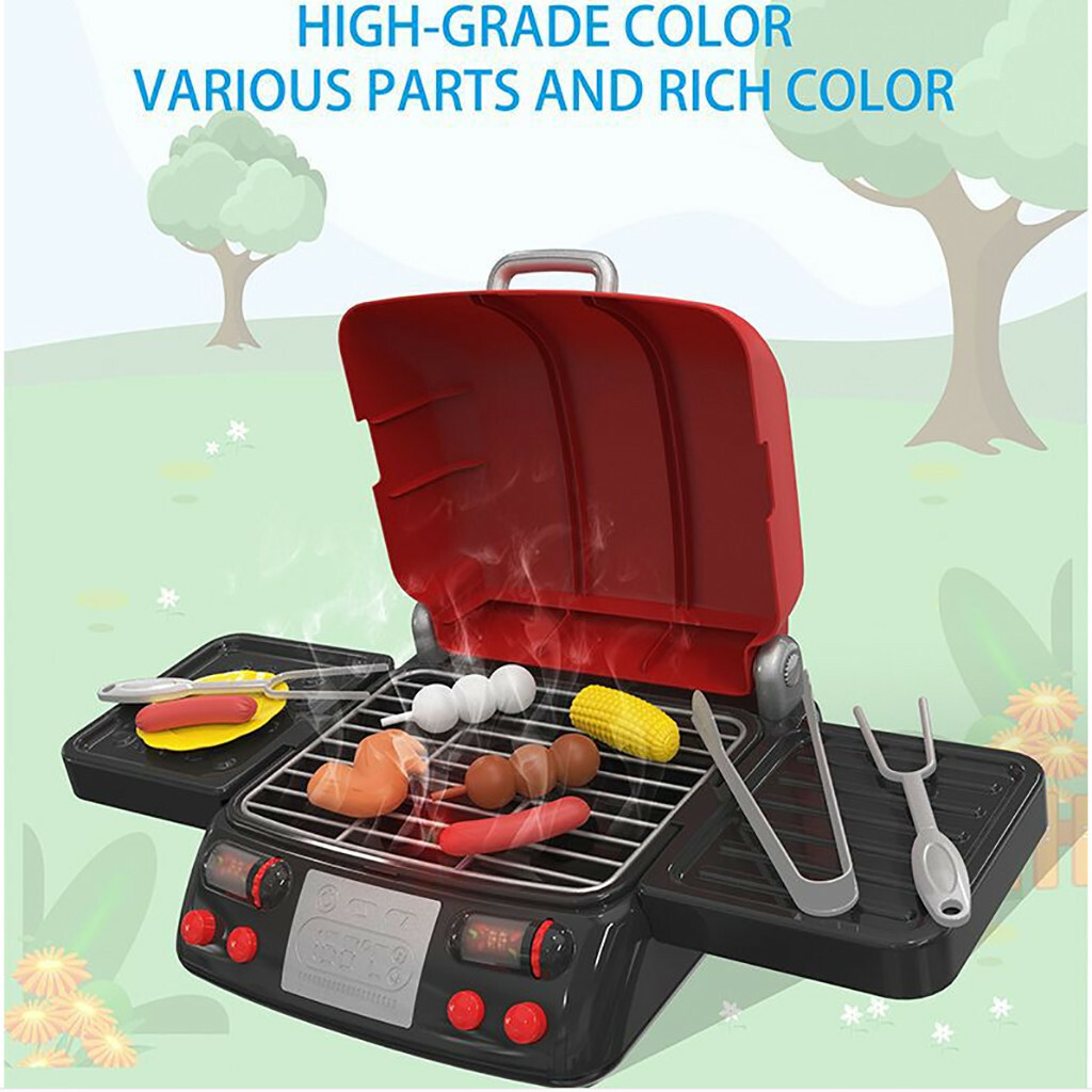 barbecue bbq deluxe full light & sound playset