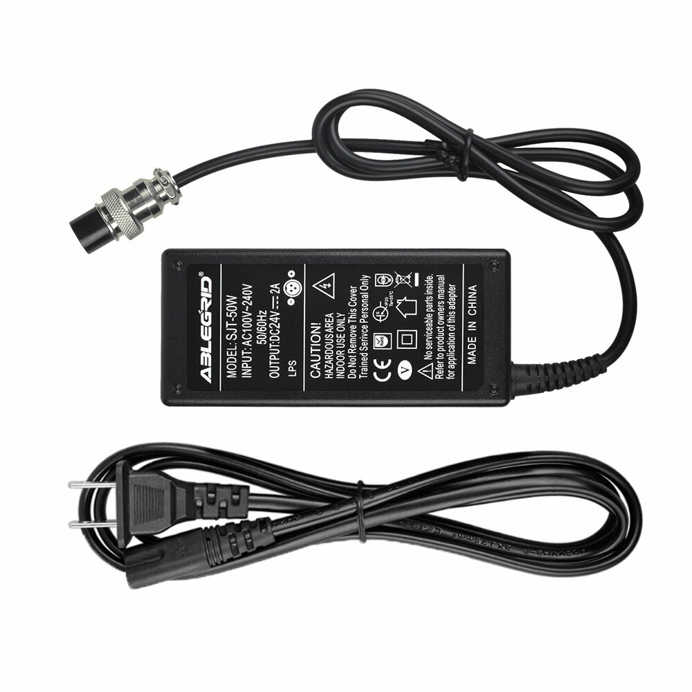 24V 2A AC Adapter For Razor Trikke E2, iMod Electric Scooter Power Supply Mains