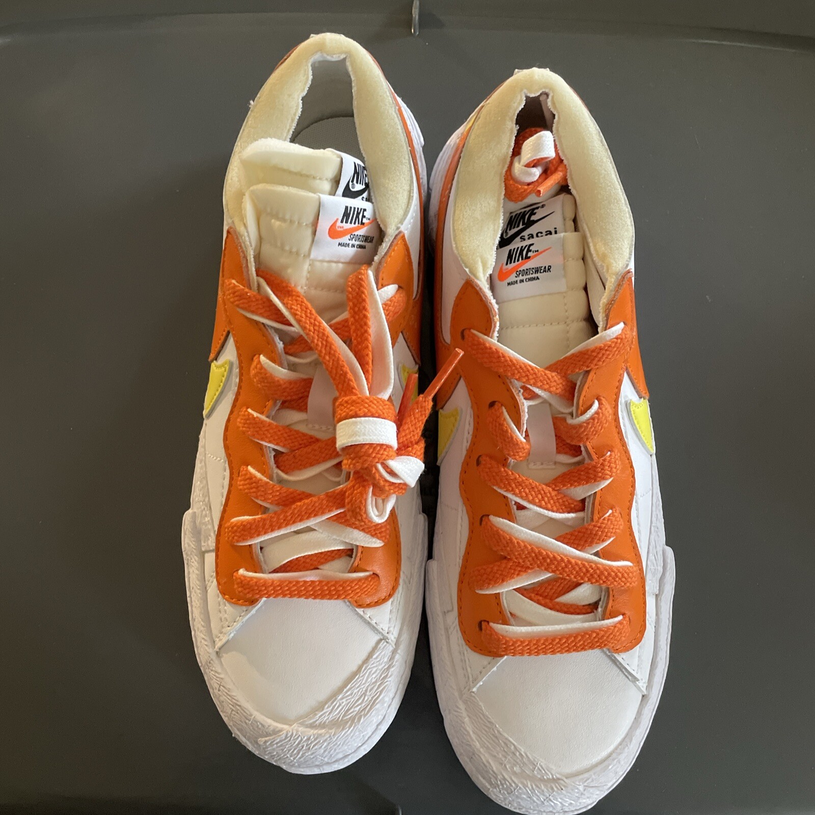 SACAI X NIKE Taglia 8 Nike sacai x blazer arancione basso magma MAI INDOSSATE SENZA SCATOLA
