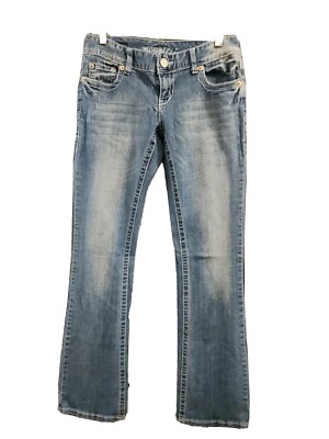 MAURICES WOMENS BLUE JEANS SIZE BOOTCUT FLARE B8