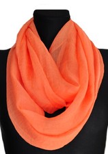 Uni Tuch Loop Schal Halstuch Schals Rundschal Schlauchschal UNISEX Rund Seide